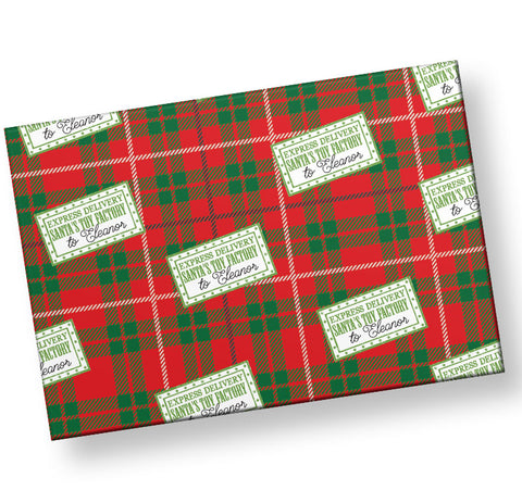 Packed in the North Pole Gift Wrap