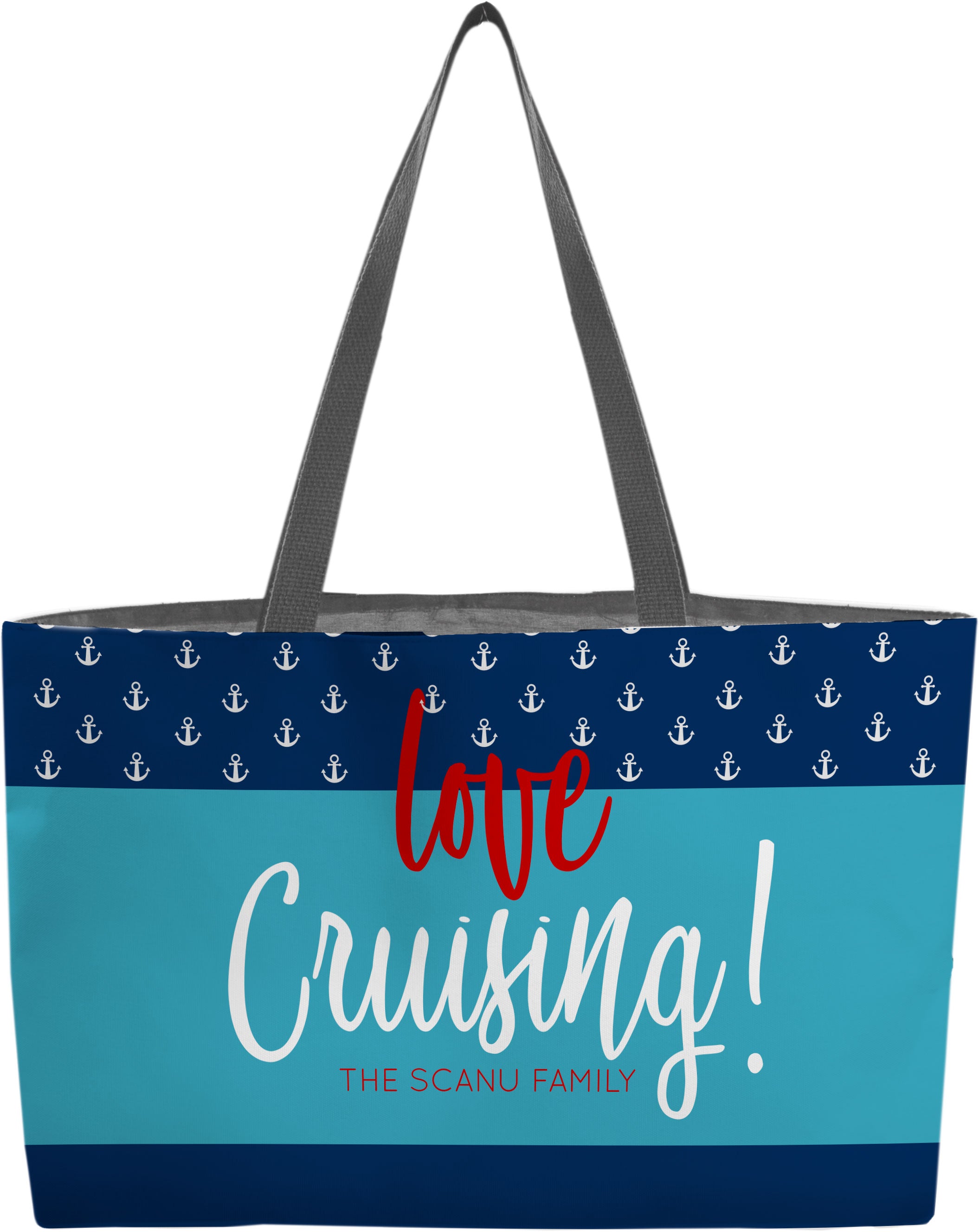 Cruise Life - Personalized Cruising Tote Bag